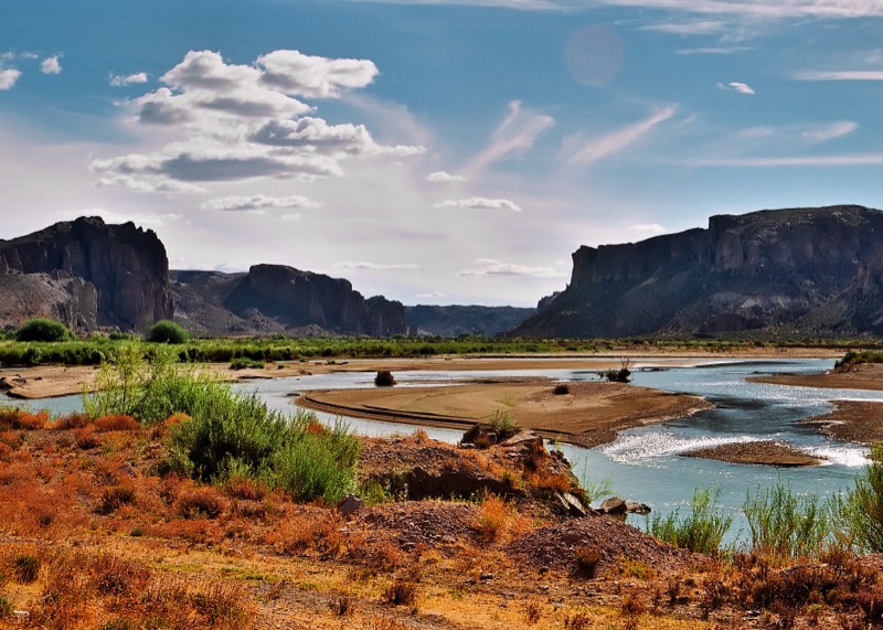 Vista de Chubut, Argentina